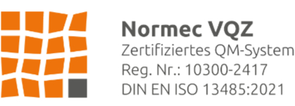 Logo Normec VQZ ISO 13485
